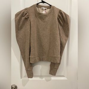Puff Sleeve Sweatshirt
